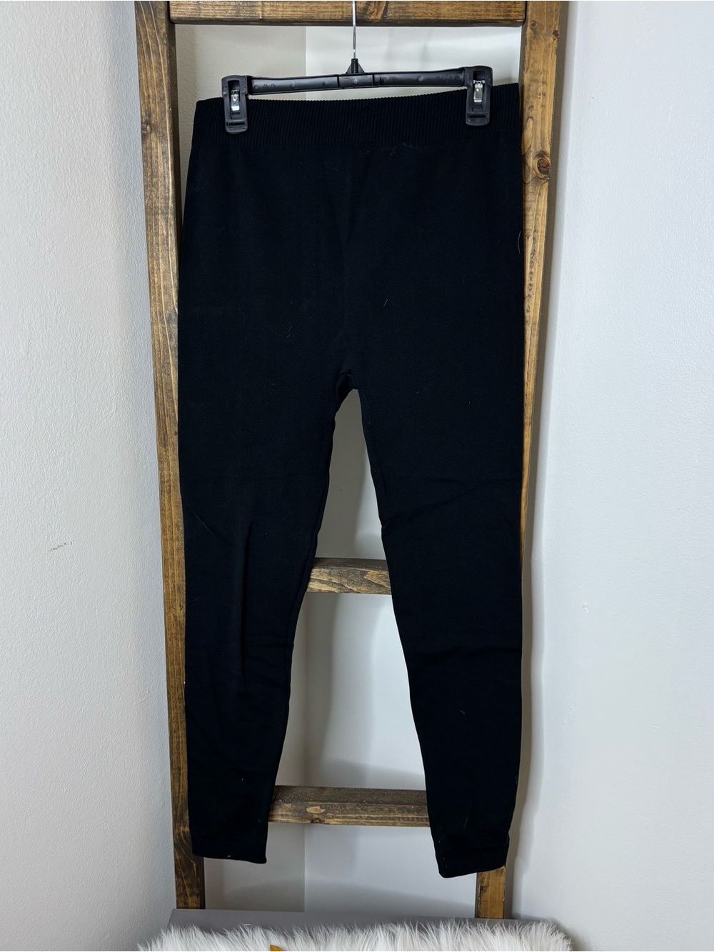 French Laundry Black Knit Leggings Size 1X/2X
